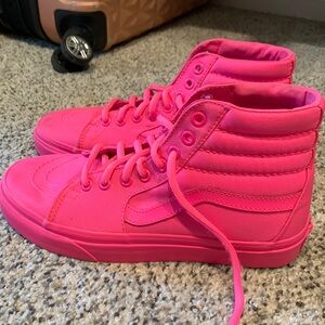 Hot pink Vans